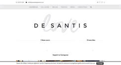 Desktop Screenshot of desantisabbigliamento.com